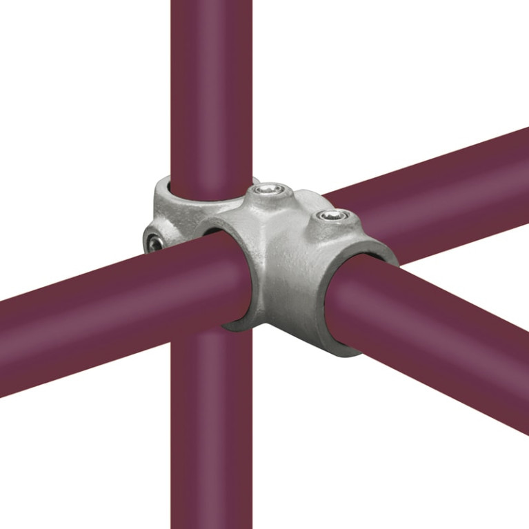 Buiskoppeling Combi T-stuk 48,3mm