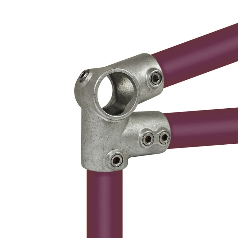 Buiskoppeling Dakrand Kniestuk - 48,3mm