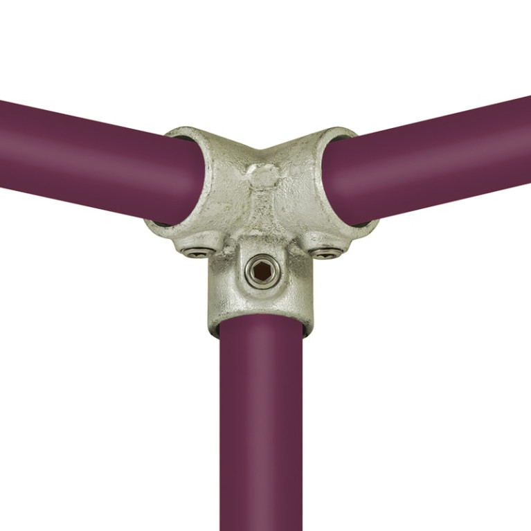 Buiskoppeling Drieweg Kniestuk 90⁰ 48,3mm