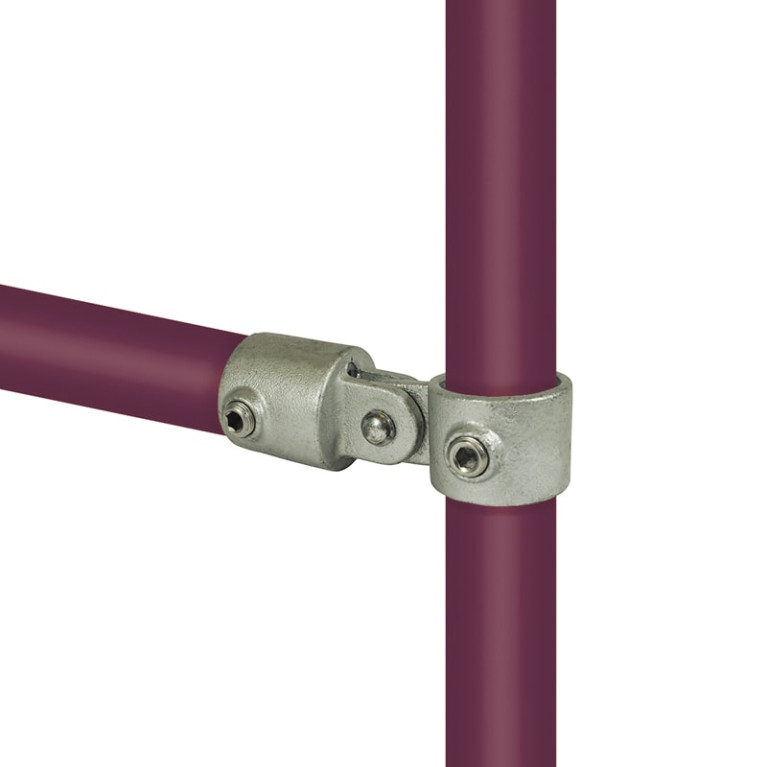 Buiskoppeling Enkel Scharnier - 48,3mm