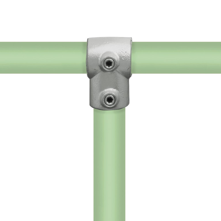Buiskoppeling kort T-stuk 26,9mm