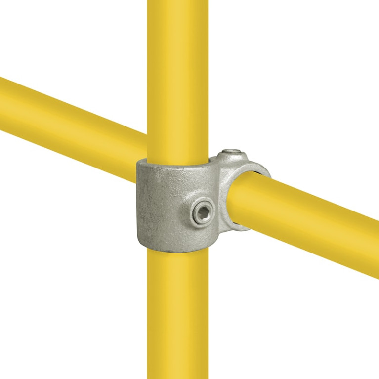 Buiskoppeling Kruisstuk 90⁰ Verloop 33,7 mm - 48,3 mm