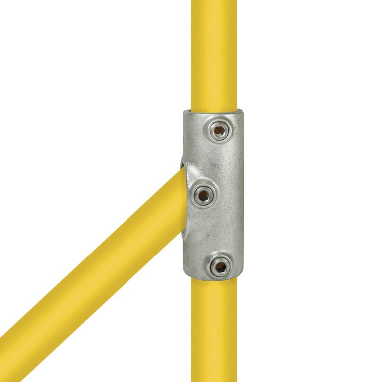 Buiskoppeling reling bevestiging 33,7 mm