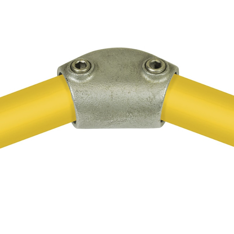 Buiskoppeling variabel kniestuk 15⁰ - 33,7 mm