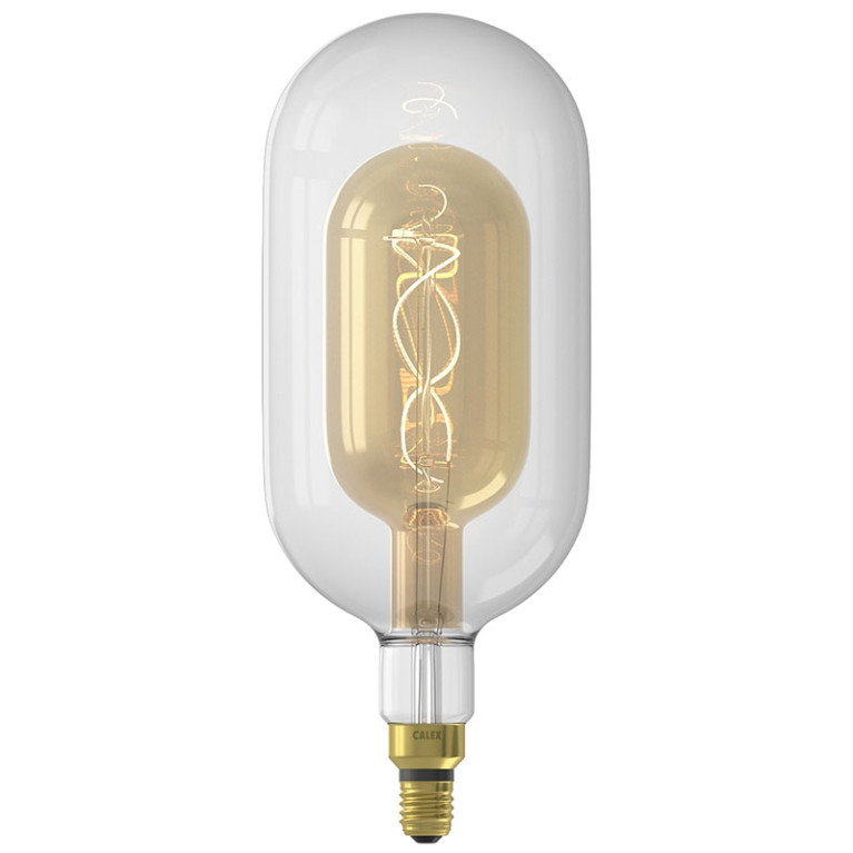 Calex Filament LED Lamp Sundsvall XXL Clear/Gold Ø150 mm E27 3W