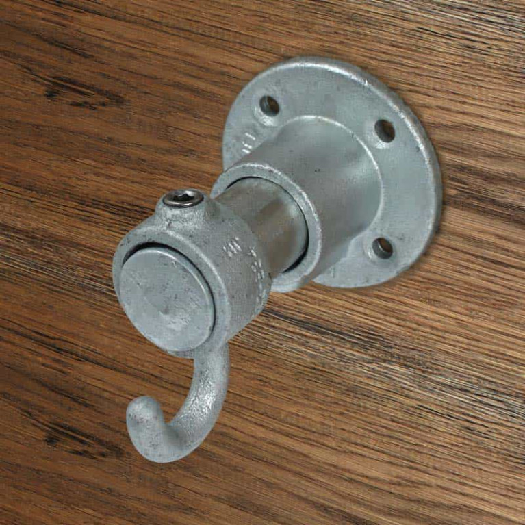 Steigerbuis Kapstok Haak Budget met dop - 26,9mm