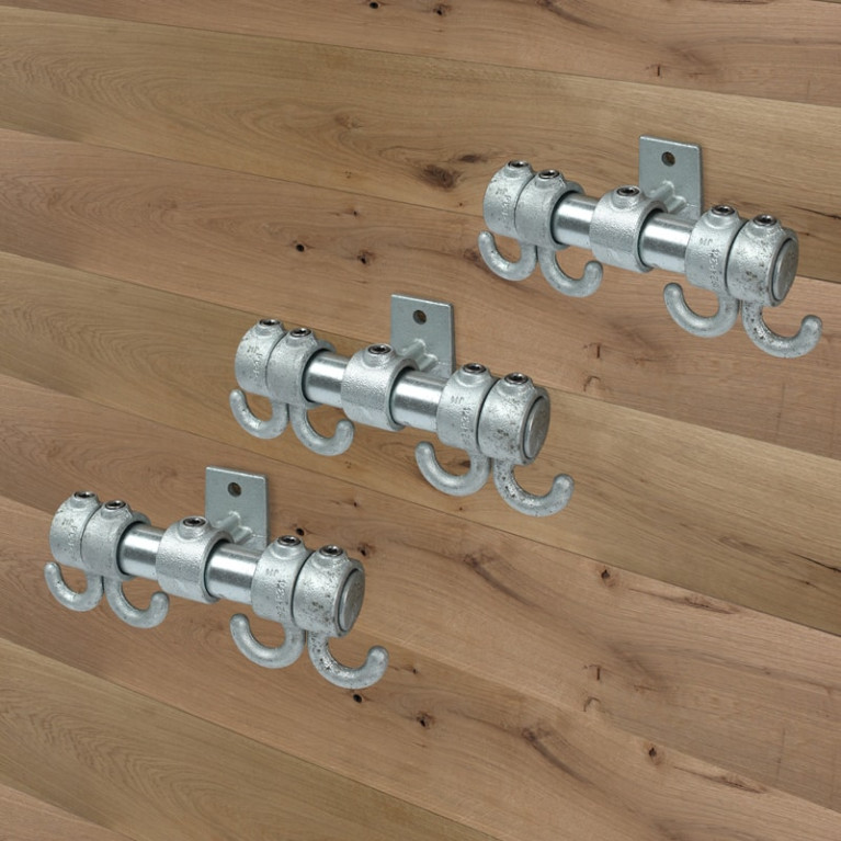 Steigerbuis Kapstok Haak Deluxe set - 26,9mm