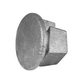 Buiskoppeling afsluitdop metaal - 33,7 mm
