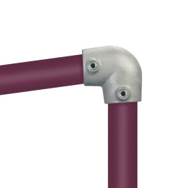 Buiskoppeling Kniestuk 90⁰ variabele hoek 48,3mm