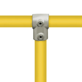 Kort T-stuk buiskoppeling 33,7mm