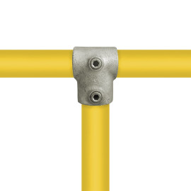 Kort T-stuk verloop buiskoppeling 33,7mm