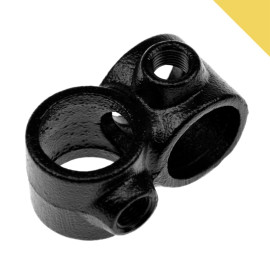 Buiskoppeling Kruisstuk 90⁰ Zwart - 33,7mm