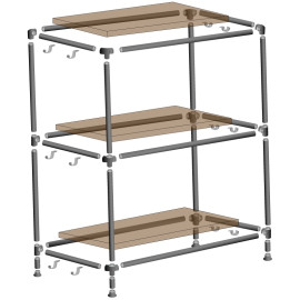 Steigerbuis Bijzettafel