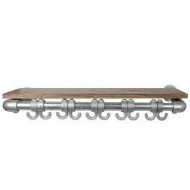 Steigerbuis Kapstok Deluxe Eiken 2
