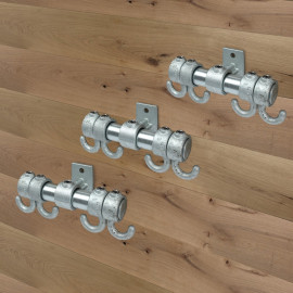 Steigerbuis Kapstok Haak Deluxe set - 26,9mm