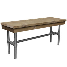 Steigerbuis Eettafel Bankje 40x190cm