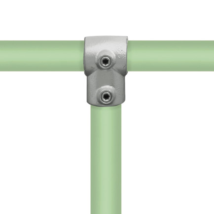 Buiskoppeling kort T-stuk 26,9mm