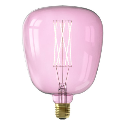 Calex Filament LED Lamp Kiruna XXL Quartz Pink Ø140 mm E27 4W
