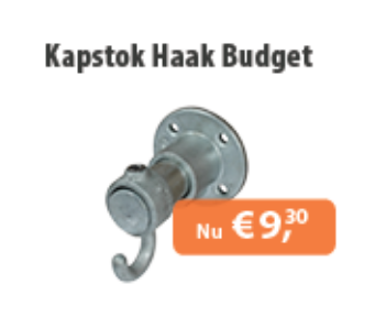 Kapstok Haak Budget