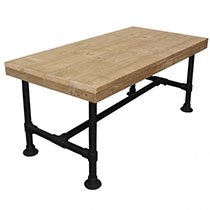 Steigerbuis Tafel Zwart 80x160 cm