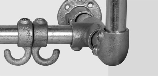 Buiskoppeling Zilver 337mm