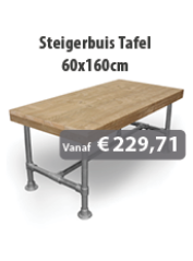 Steigerbuis Tafel 60x160cm