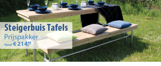 Steigerbuis Tafels